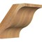 Ekena Millwork 6"W x 8"D x 8"H Funston Rough Sawn Knee Brace, Western Red Cedar BRC06X08X08FST00RWR - alternate 1